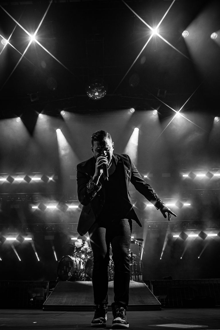 Shinedown performing live at AEC Theatre in Adelaide